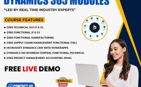 End-to-End Microsoft Dynamics 365 Modules Training by Visualpath