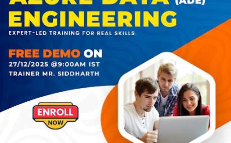 Azure Data Engineering Join Online Free Demo on Dec 27th
