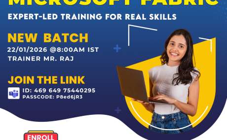 Microsoft Fabric Online New Batch On 22nd January
