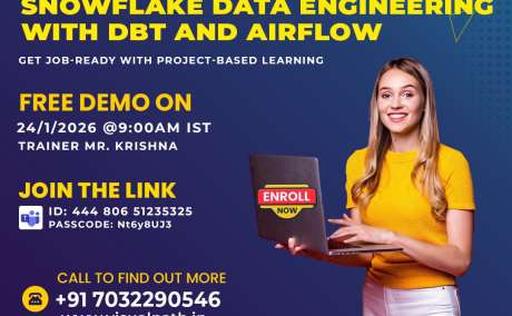 Snowflake Data Engineering FREE Demo - 24th January