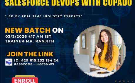 Salesforce DevOps with Copado - New Batch Starts 3rd Feb 2026