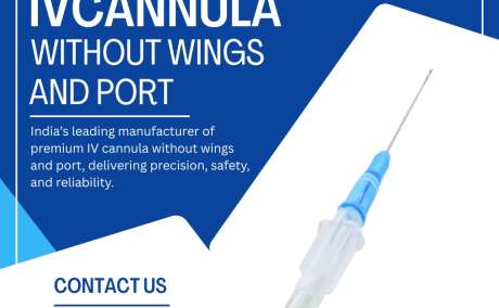 I.V. Cannula without wings and port supplier in India