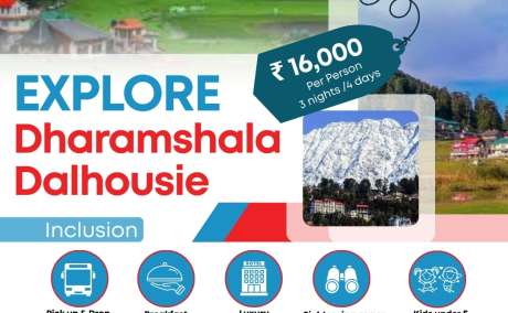 Dharamshala Dalhousie Tour Package From Delhi - DHT Holidays