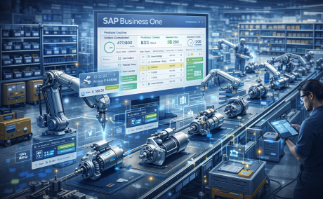 Multi-Level BOMs in Starter Motor Manufacturing with SAP B1