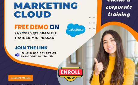 Salesforce Marketing Cloud Live Demo On 21th February 2026!