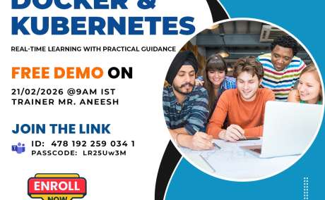 Docker and Kubernetes: Free Demo on 21th February! Enroll Now!