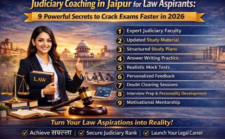 Judiciary coaching designed for serious law aspirants