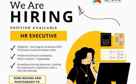 HR Executive Hiring - Immediate Opening in Vijayawada