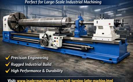 Roll Turning Lathe Machine Manufacturer in India | Heavy Duty & CNC Model