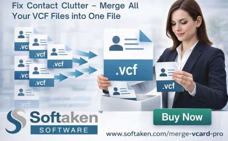 Fix Contact Clutter - Merge All Your VCF Files into One File