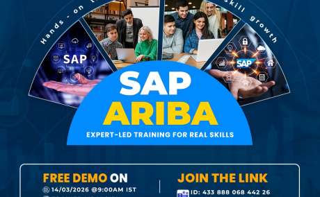 SAP Ariba Course Online Free Demo | 14th March 2026