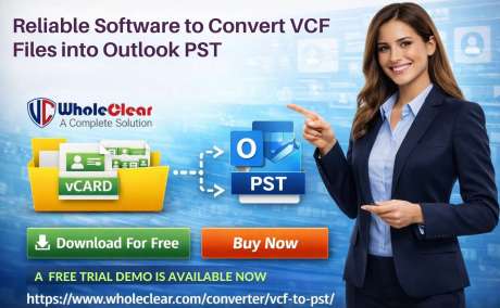 Reliable Software to Convert VCF Files into Outlook PST