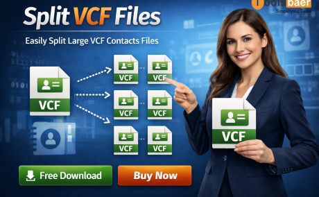 Easily Split VCF File into Individual vCard Contacts