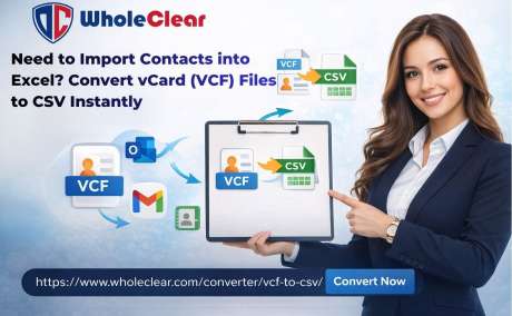 Need to Import Contacts into Excel? Convert vCard (VCF) Files to CSV Instantly