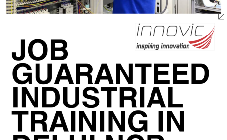 100% Job Guaranteed Industrial Training after B.Tech/Diploma.