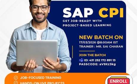 SAP CPI New Batch - Project-Based Learning