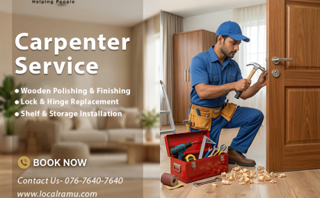Professional carpentry service by LocalRamu with skilled carpenters in Mysuru