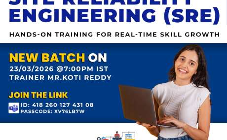 SRE Course Online Upcoming Batch on 23rd Mar 2026