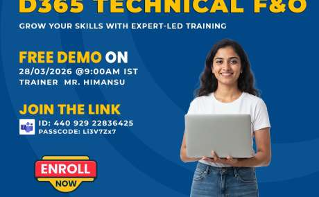 Free Live Demo: Dynamics 365 F&O Technical