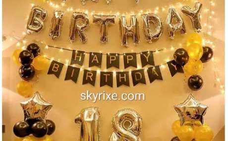 Best Simple Birthday Decoration in Mumbai | Skyrixe