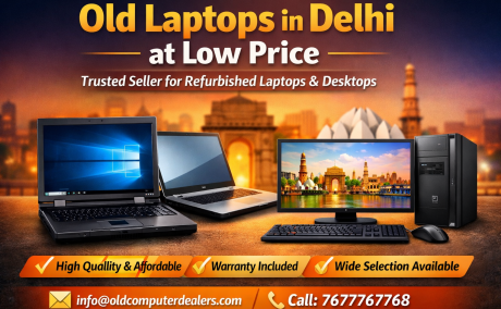 Old Laptops in Delhi at Low Price - Refurbished Laptops