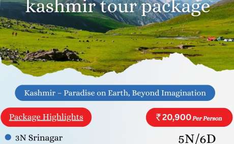 Book kashmir tour package