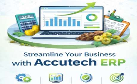Accutech ERP Most Reliable Business GST Accounting Software | accutecherp