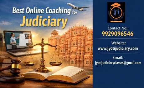 Best Online Coaching for Judiciary in India Is Based in Jaipur