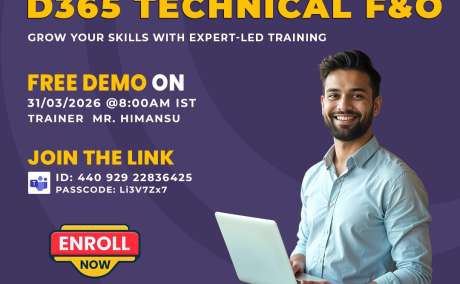 Free Live Demo: Dynamics 365 F&O Technical