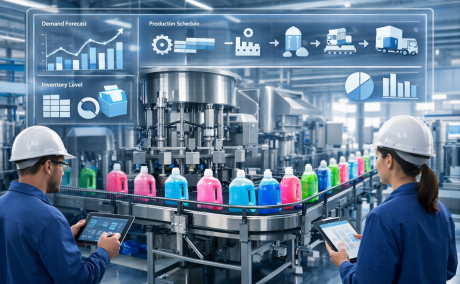 MRP in SAP B1 ERP for Floor Cleaner Production Planning