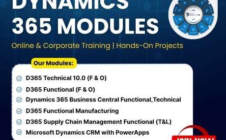 Dynamics 365 Training: All Modules with Free Live Demo