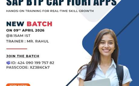 Join SAP BTP CAP Fiori Apps New Batch - Enroll Now