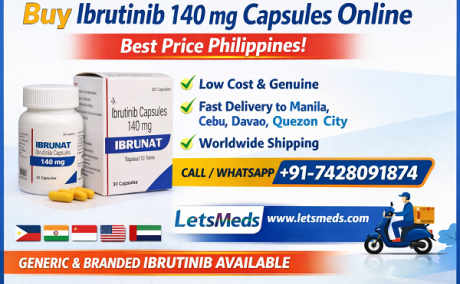 Buy Ibrutinib Capsules 140 mg Philippines With Worldwide Shipping