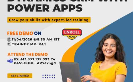 Dynamics CRM Live Free Demo by Visualpath | 11th April 2026