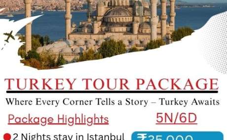 5 Nights 6 Days Turkey Tour Package