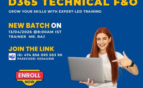 New Batch: Dynamics 365 Finance & Operations Technical