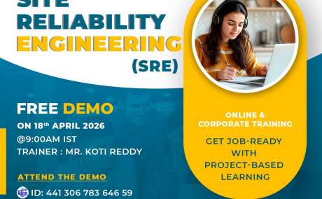 Site Reliability Engineering Free Demo | Join Now Apr 18th