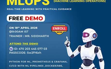 Attend MLOps Free Demo April 18 - Enroll Today Now