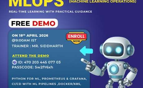 MLOps Free Demo April 18 - Limited Seats Join Now