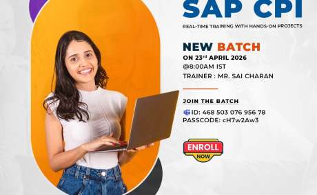 Learn SAP CPI - New Live Batch Starts April 23rd!