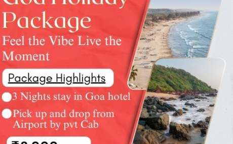 Book Goa Holiday Package 3 Nights 4 Days