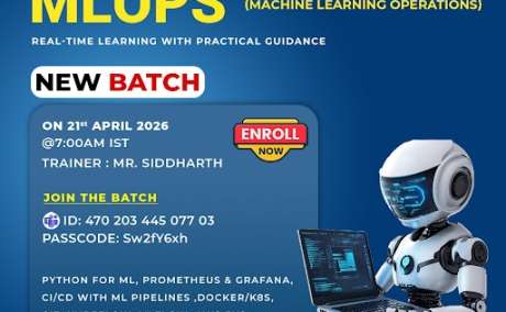 Learn MLOps with Practical Training Join New Batch
