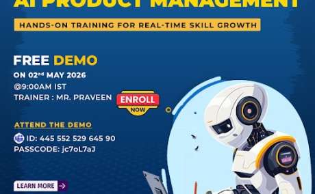 Join Our AI Product Management Free Demo May 2 Today