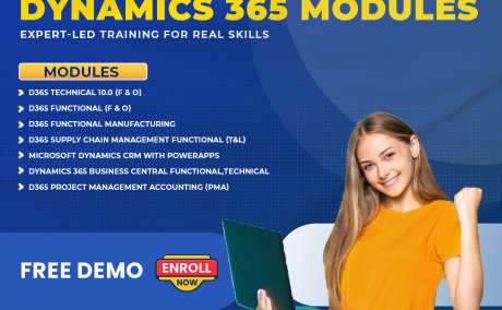 Dynamics 365 Online Courses: All Modules with Free Live Demo