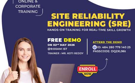 Site Reliability Engineering Online Free Demo | Join May 02nd