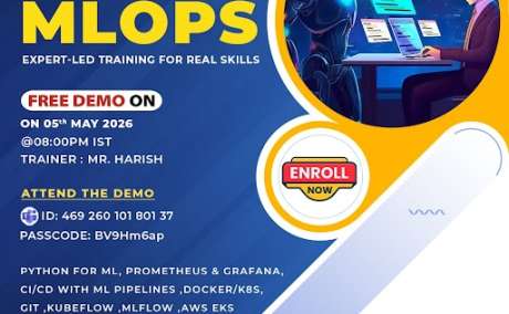 Attend MLOps Free Demo May 5 - Enroll Today Now