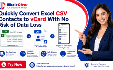 Quickly Convert Excel CSV Contacts to vCard With No Risk of Data Loss