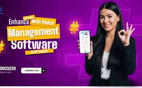 Smart Visitor Management Software Development in Noida | ERP Hubspot