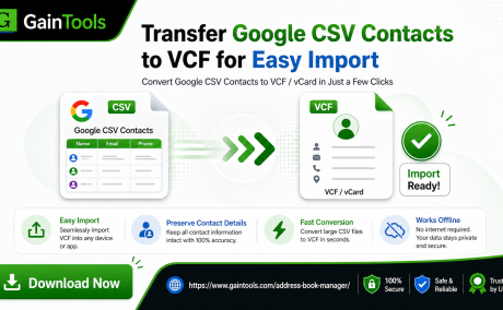 Transfer Google CSV Contacts to VCF for Easy Import