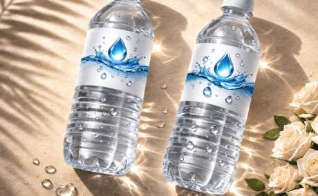 Custom water bottle labels